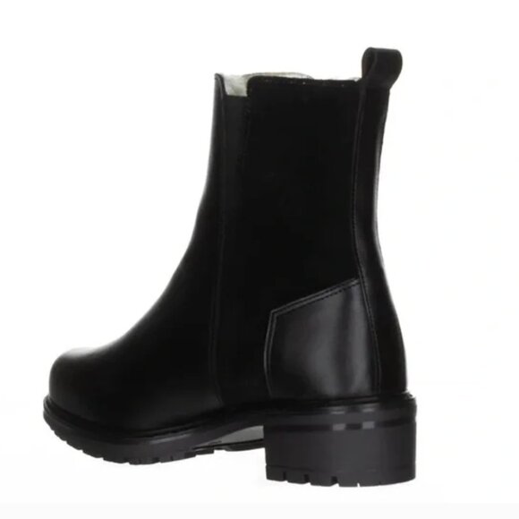 $500 Pajar 'Faye' Heritage Shearling Lined Leather Winter Boots SIze 39 U.S. 8 - Picture 2 of 8